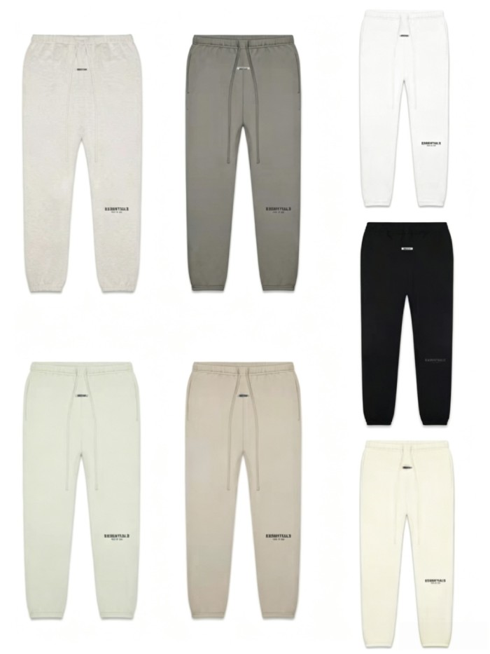 [50% Off]Fear Of God (Essentials) [Big & Tall for weights up to 220 lbs]1:1 quality version essentials pants 8 colors (With 2021 new plastic bags) 25198868