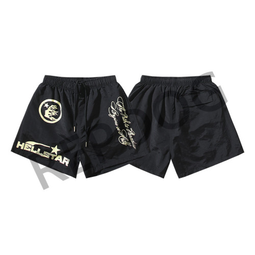 [50% Off]Pentagram letter logo print shorts 3 colors 25510417