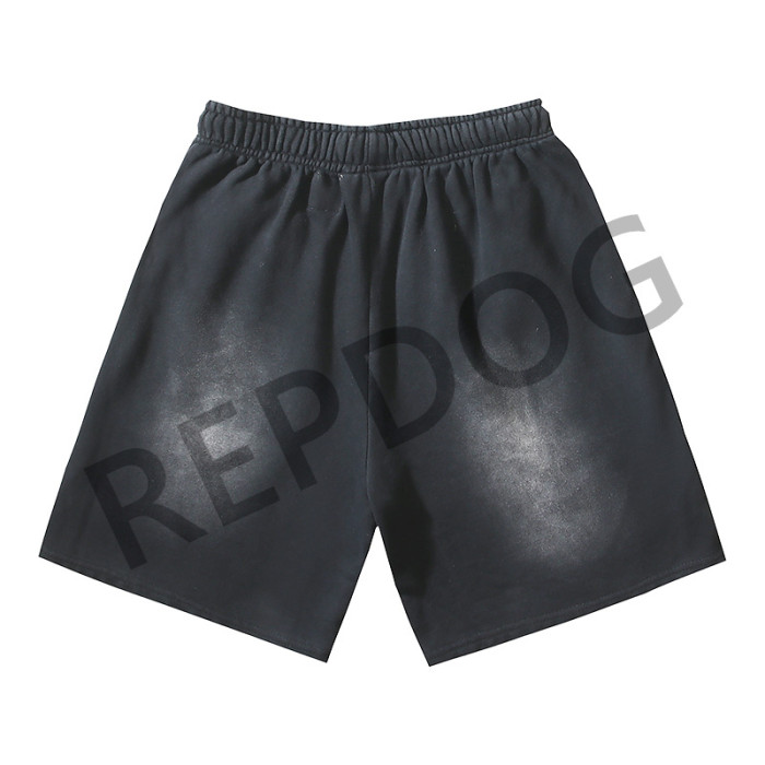 [50% Off]Hellstar Studio Side Face Goddess Mud Print Side Pocket Shorts 3 colors 25509774