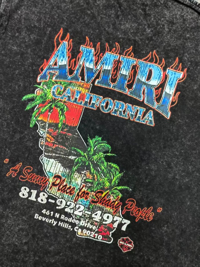 28389231 California Printed Washed Version tee