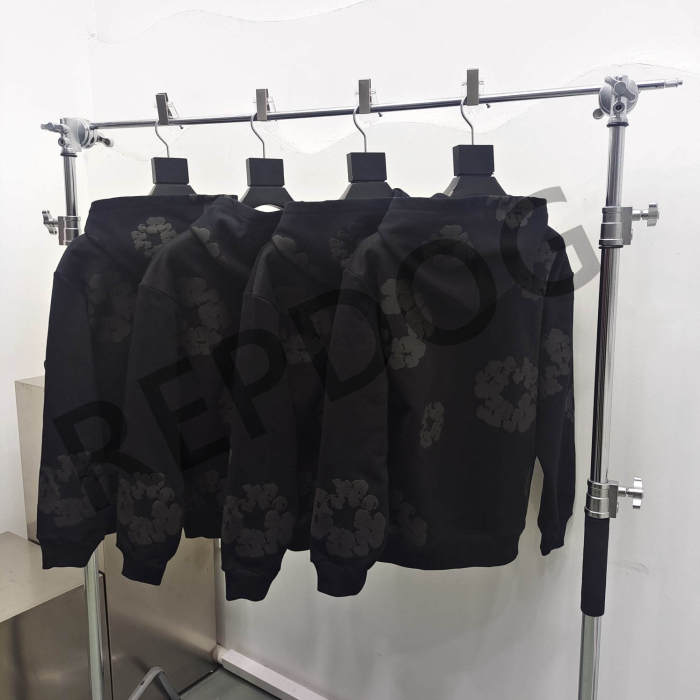 [50% Off]Denim Tears 1:1 quality version MONO Foam Kapok Hoodie 25722973