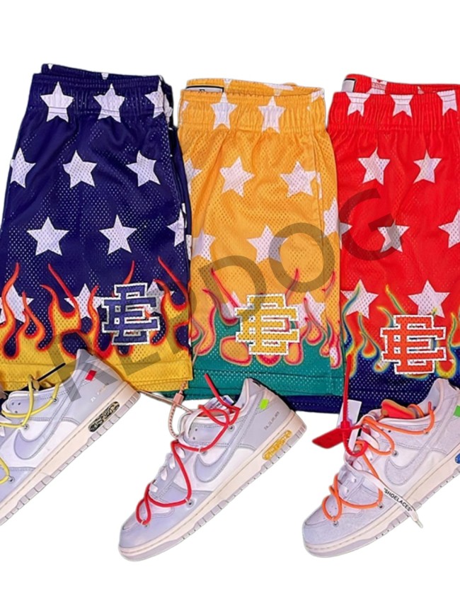 Eric Emanuel Pentagram Flame Basketball Athletic Quick Dry Shorts 3 colors 25506514