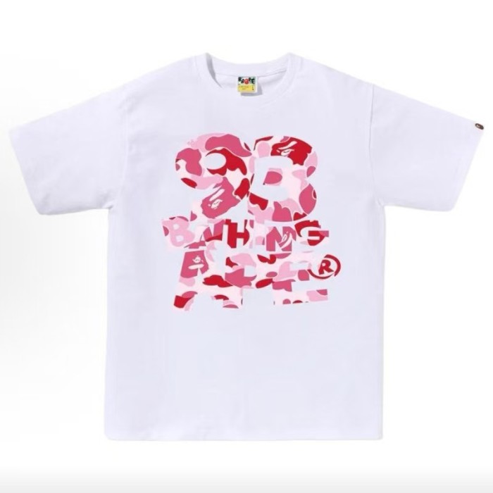 A Bathing Ape Chest Camo 93 Overlay Letter Graphic Color Minimalist Tee 6 colors 29407598