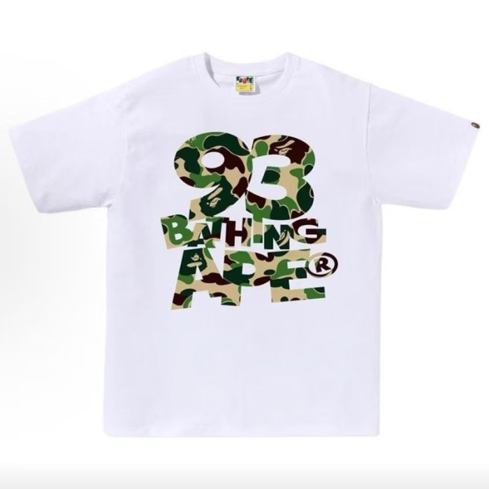 A Bathing Ape Chest Camo 93 Overlay Letter Graphic Color Minimalist Tee 6 colors 29407598