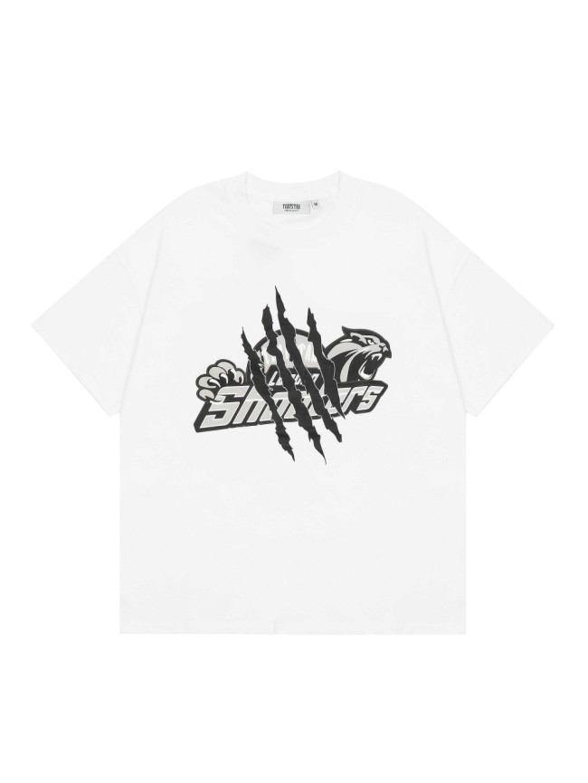 [50% Off]Leopard Paw Print Letter tee 2 colors 25866606