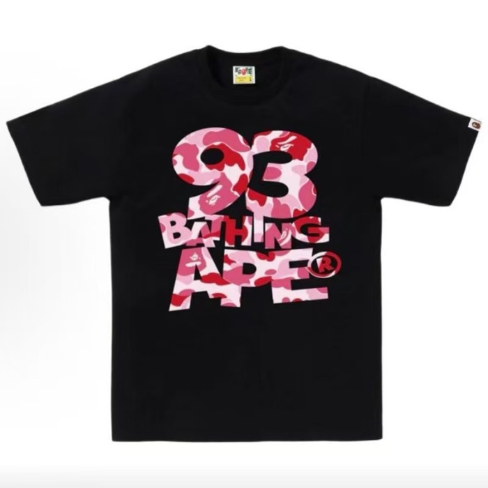 A Bathing Ape Chest Camo 93 Overlay Letter Graphic Color Minimalist Tee 6 colors 29407598