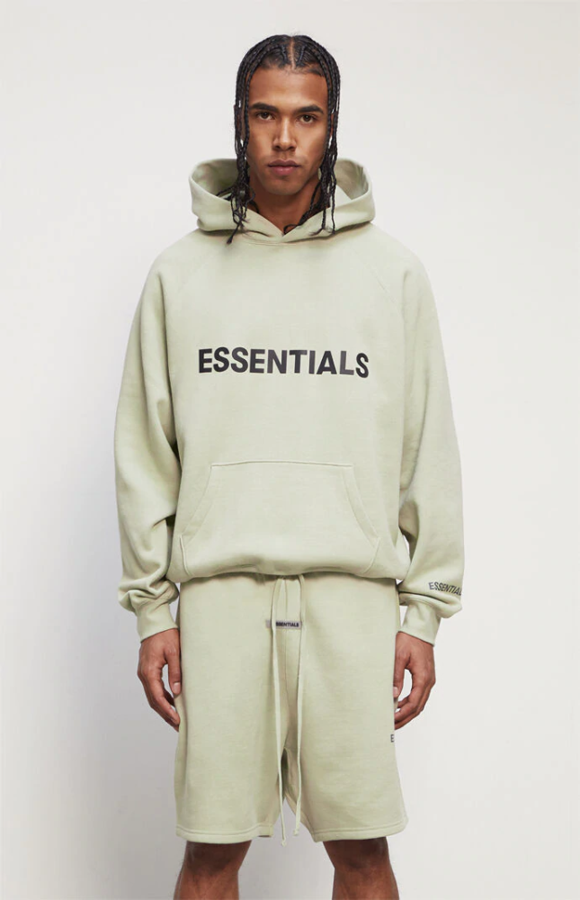 Fear Of God (Essentials) 1:1 quality version 3D Silicone Letter Cuff 3M Pullover Hoodie 7 colors 29409448