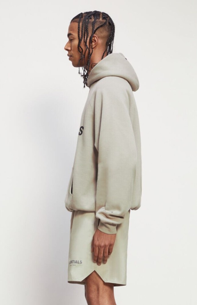 Fear Of God (Essentials) 1:1 quality version 3D Silicone Letter Cuff 3M Pullover Hoodie 7 colors 29409448
