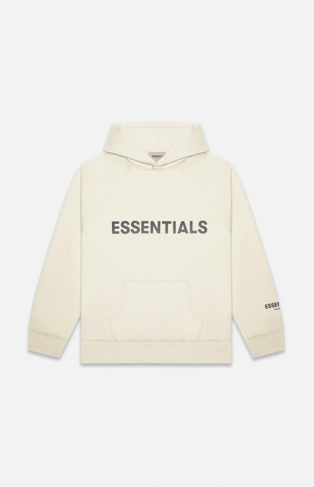 Fear Of God (Essentials) 1:1 quality version 3D Silicone Letter Cuff 3M Pullover Hoodie 7 colors 29409448