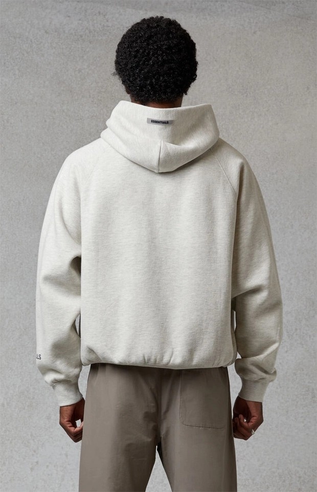 Fear Of God (Essentials) 1:1 quality version 3D Silicone Letter Cuff 3M Pullover Hoodie 7 colors 29409448