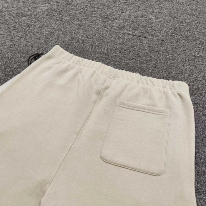 Fear Of God (Essentials) 1:1 quality version Reflective Letter Print Terry Lined Drawstring Loose Shorts 7 colors 29409386