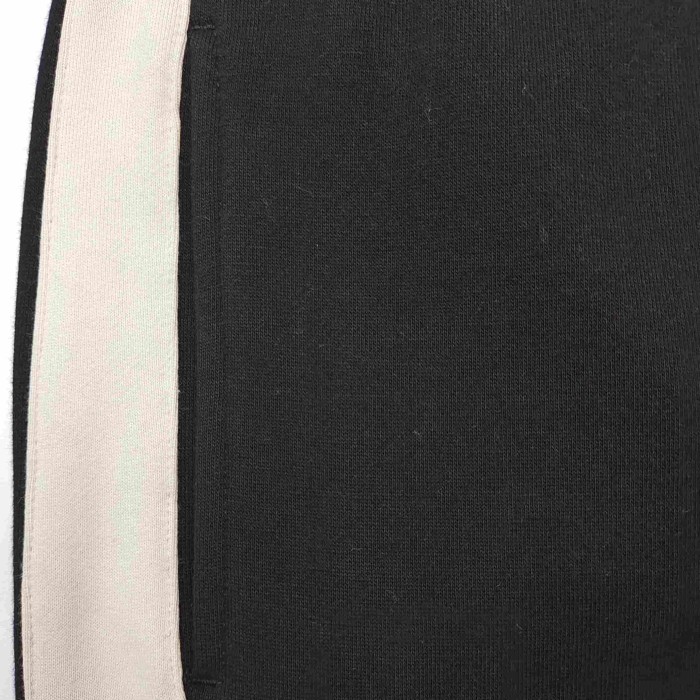 [Big & Tall for weights up to 260 lbs] 1:1 quality version Side White Stripe Letter Zip Drawstring Loose Casual Straight‑Leg Pants 29409159