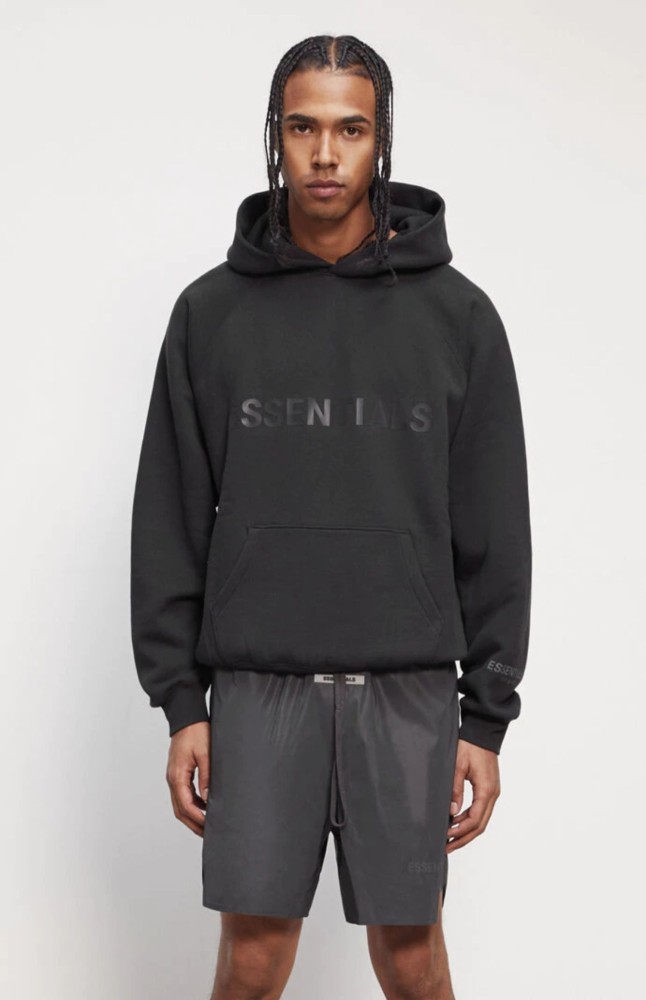 Fear Of God (Essentials) 1:1 quality version 3D Silicone Letter Cuff 3M Pullover Hoodie 7 colors 29409448