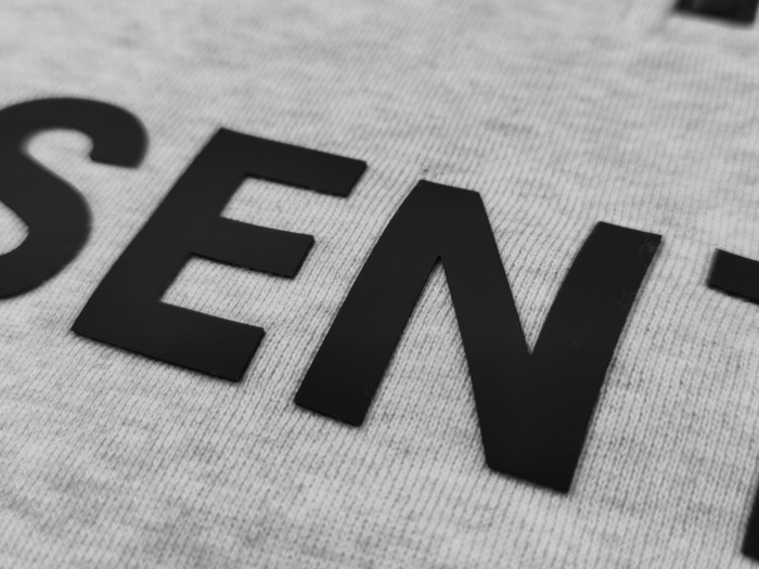 Fear Of God (Essentials) 1:1 quality version 3D Silicone Letter Cuff 3M Pullover Hoodie 7 colors 29409448