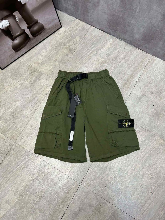 [50% Off]Stone Island Big Pocket Badge Cubic Work Shorts 4 colors 26621322