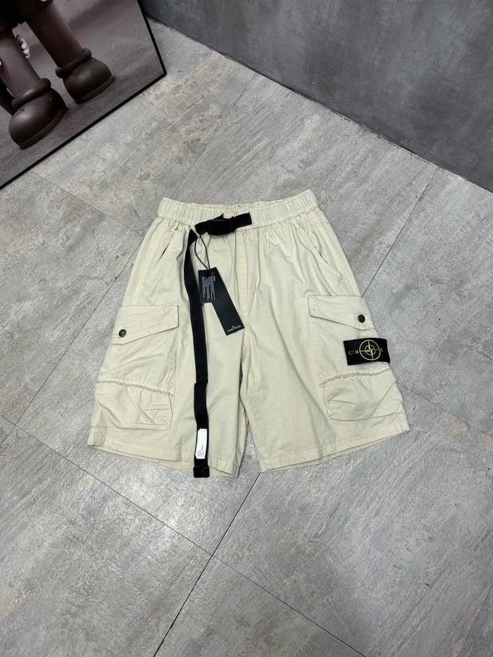 [50% Off]Stone Island Big Pocket Badge Cubic Work Shorts 4 colors 26621322