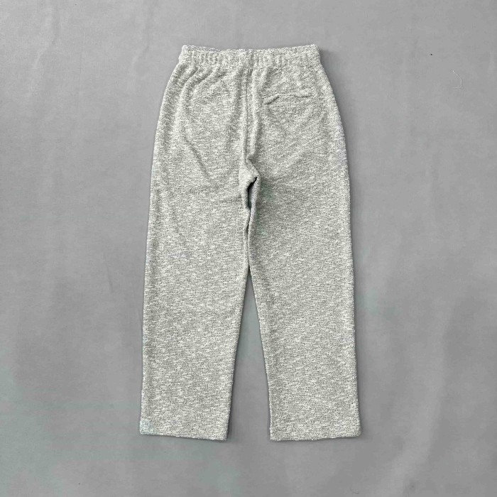 Eric Emanuel 1:1 quality version EE Letter Embroidery Terry Knit Drawstring Straight Raw Edge Pants 3 colors 29426455