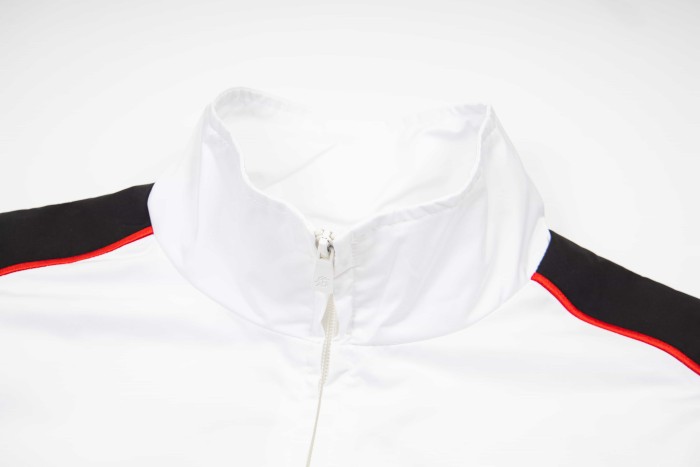 Godspeed Double Side Color Block Strip Lightning Embroidery Zipper Coated Jacket & Pants Set 7 colors 29443305