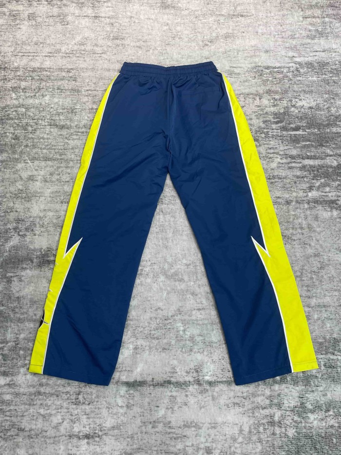 Godspeed Double Side Color Block Strip Lightning Embroidery Zipper Coated Jacket & Pants Set 7 colors 29443305