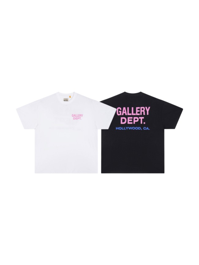 GaIIery Dept. Chest Small Logo Back Hollywood Address Color Contrast Print Minimal Tee 2 colors 29455541