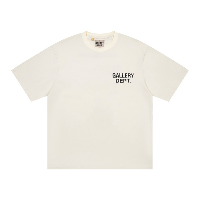 GaIIery Dept. Chest Small Logo Or Plain Back Distressed Hollywood Address Letter Print Tee 5 colors 29455576