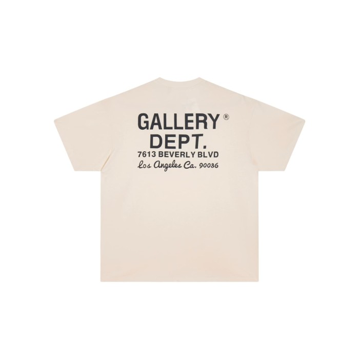 GaIIery Dept. Chest Letter Back Los Angeles Store Address Print Vintage Minimal Tee 3 colors 29455539