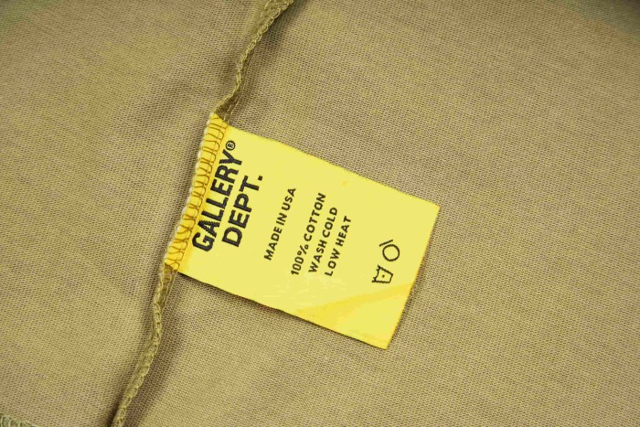 GaIIery Dept. Chest Small Logo Or Plain Back Distressed Hollywood Address Letter Print Tee 5 colors 29455576