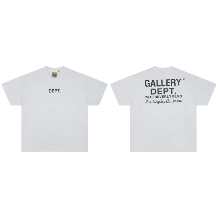 GaIIery Dept. Chest Letter Back Los Angeles Store Address Print Vintage Minimal Tee 3 colors 29455539
