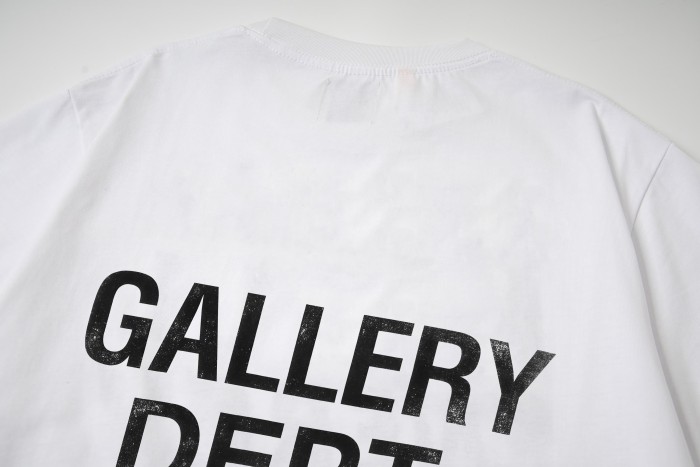 GaIIery Dept. Chest Small Logo Or Plain Back Distressed Hollywood Address Letter Print Tee 5 colors 29455576