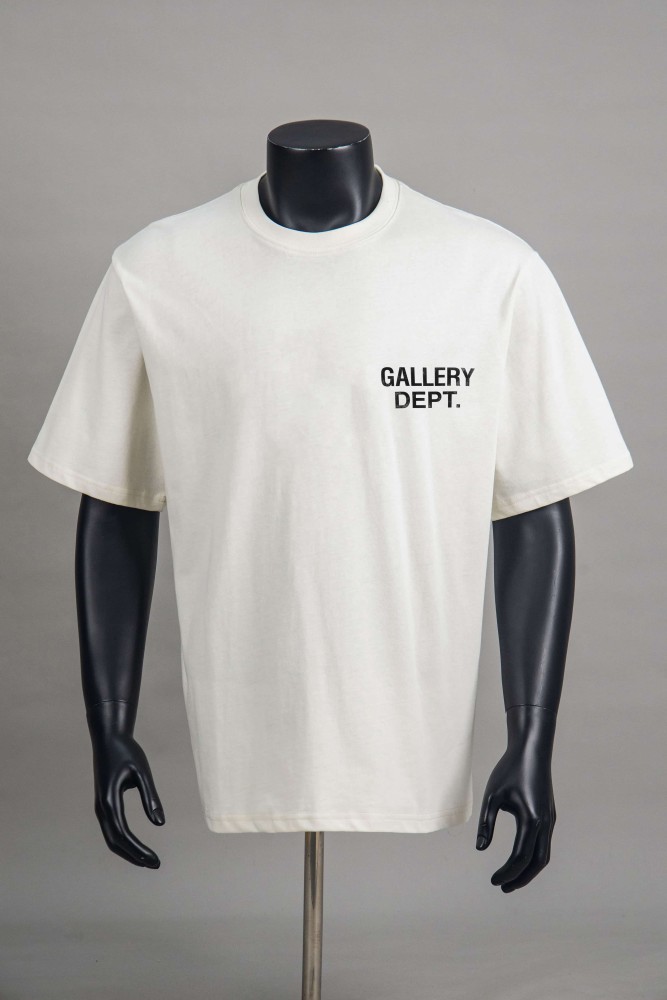 GaIIery Dept. Chest Small Logo Or Plain Back Distressed Hollywood Address Letter Print Tee 5 colors 29455576