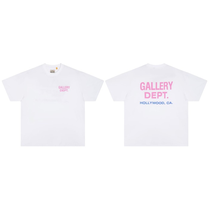GaIIery Dept. Chest Small Logo Back Hollywood Address Color Contrast Print Minimal Tee 2 colors 29455541