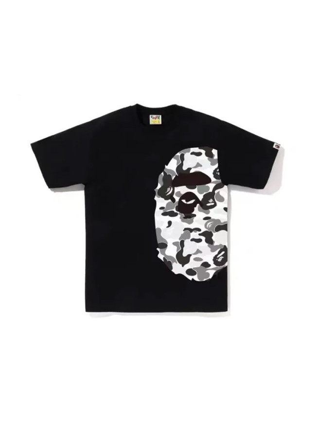 [50% Off] A Bathing Ape Bape Left Camouflage Printed Big Ape Head Tee 3 colors 27704489