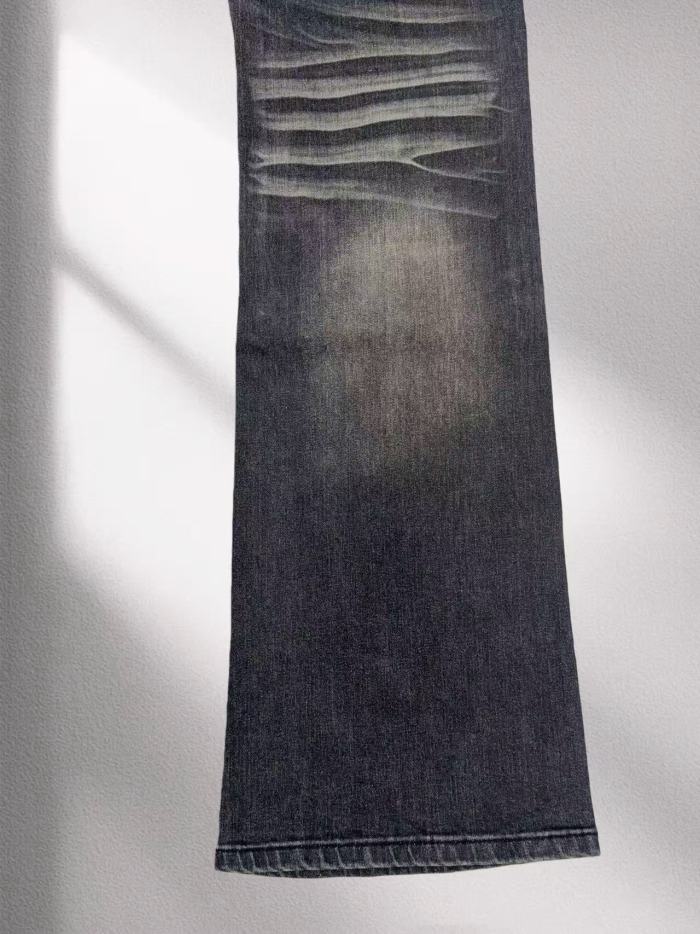 Purple Brand 1:1 quality version Black Gray Vintage Washed Whiskering Plain Slim Flare Denim Jeans 29456837