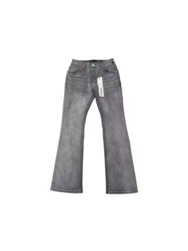 Purple Brand 1:1 quality version Smoky Gray Vintage Washed Plain Basic Slim Flare Denim Jeans 29456815