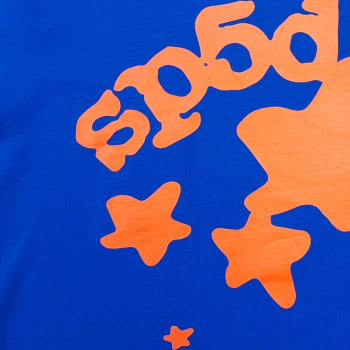 Sp5der [Big & Tall for weights up to 220 lbs]1:1 quality version 3D Puff Print Star & Letter Tee 3 colors 29458694