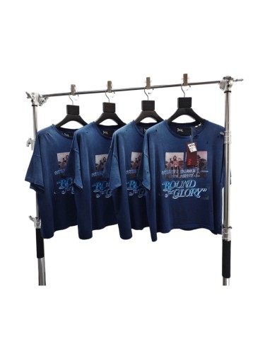 Paly Hollywood [Big & Tall for weights up to 220 lbs]1:1 quality version Movie Poster Print Washed Distressed Ripped Tee 29458712