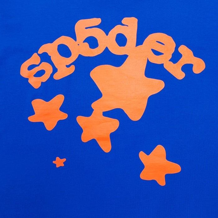 Sp5der [Big & Tall for weights up to 220 lbs]1:1 quality version 3D Puff Print Star & Letter Tee 3 colors 29458694
