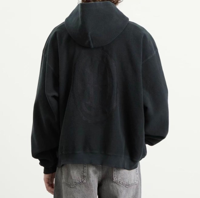 GaIIery Dept. [Big & Tall for weights up to 260 lbs]1:1 quality version Front & Back G Monogram Tone on Tone Side Panel Full Zip Hoodie 29458641