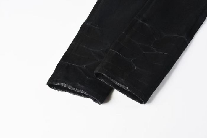 Amiri 1:1 quality version Wash Ripped Paisley Bandana Lining Distressed Slim Fit Jeans 29465201