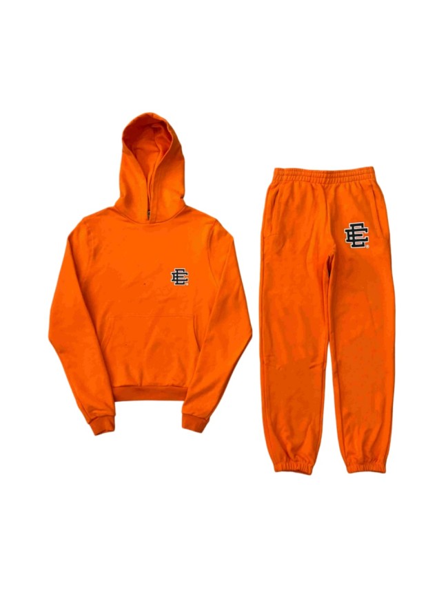 [50% Off]Eric Emanuel 1:1 quality version Basic Logo Print Hoodie & Pants Set 3 colors 26855786