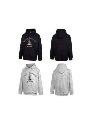 Rhude Universite Falcons Vintage College Varsity Falcon Gothic Font Print Pullover Hoodie 2 colors 29471905