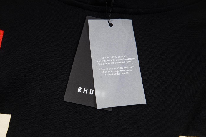 Rhude Domaine Dujac French Wine Château Crest Print Pullover Hoodie 2 colors 29471963