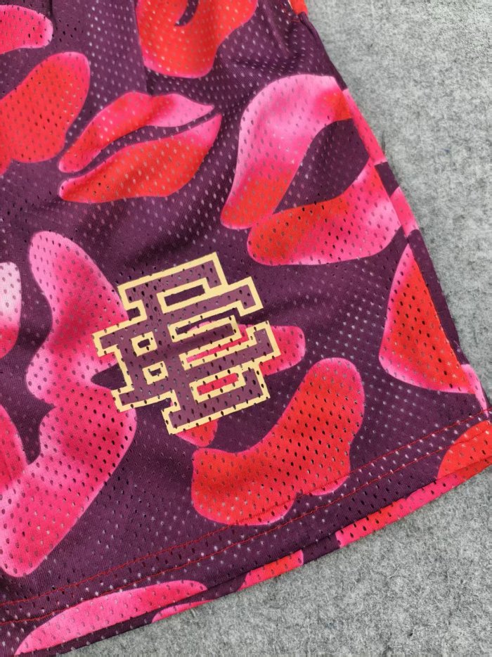 Eric Emanuel Lipstick Print Mesh Breathable Athletic Shorts 3 colors 26633961