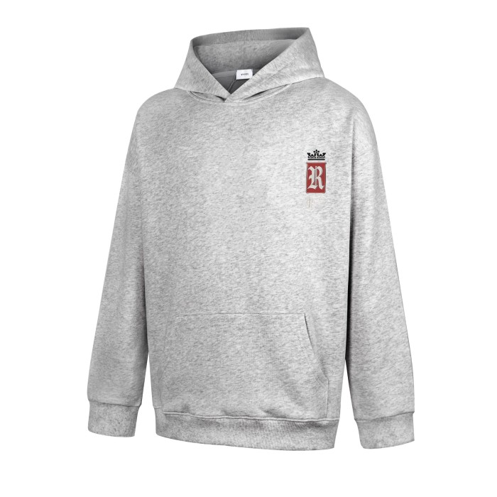 Rhude Premium Filters Vintage Cigarette Crown R Crest Print Pullover Hoodie 2 colors 29471892