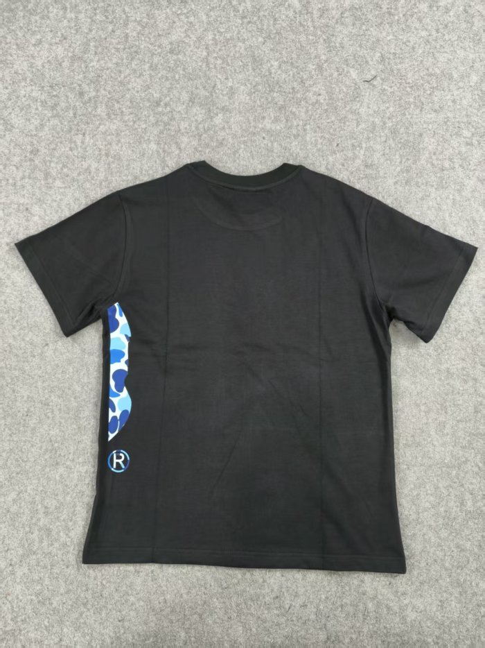 A Bathing Ape Bape Left Camouflage Printed Big Ape Head Tee 8 colors 27704489