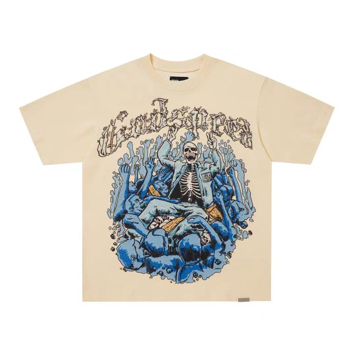 Godspeed 1:1 quality version American High Street Skull Racer Multi Flag T-shirt 21 colors 29474775