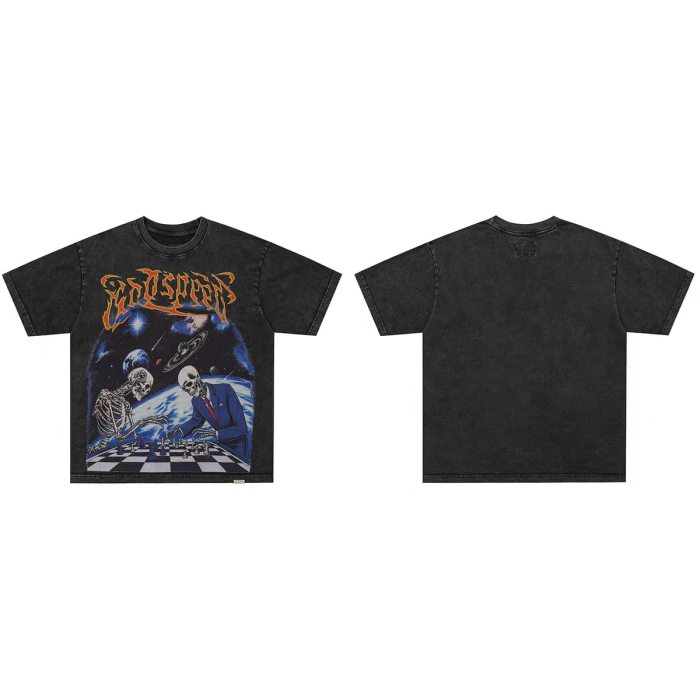 Godspeed 1:1 quality version American High Street Skull Animal Graphic T-shirt 14 colors 29474786