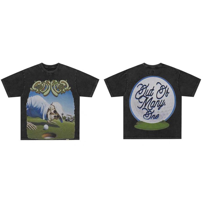 Godspeed 1:1 quality version American High Street Skull Animal Graphic T-shirt 14 colors 29474786