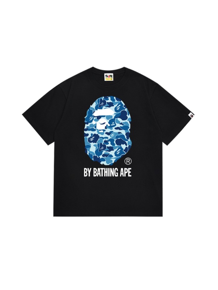 [50% Off]A Bathing Ape Bape Classic ABC Camouflage Ape Big Head Letter Print Tee 6 colors 27020663