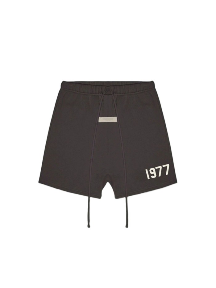 [50% Off]Fear Of God (Essentials) [Big & Tall for weights up to 220 lbs]1:1 quality version 1977 Flocked Printed Shorts 4 colors 26938514